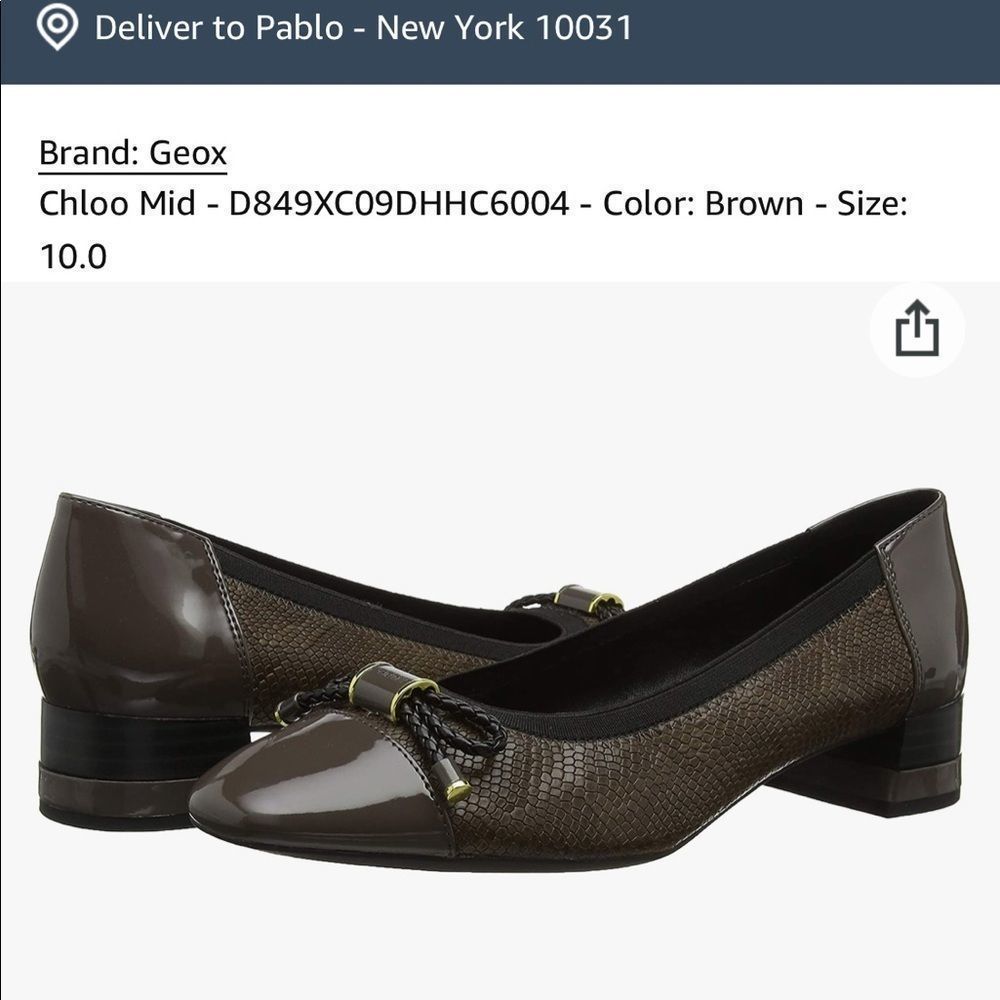 Geox Respira D Chloo Pumps - Picture 2 of 11